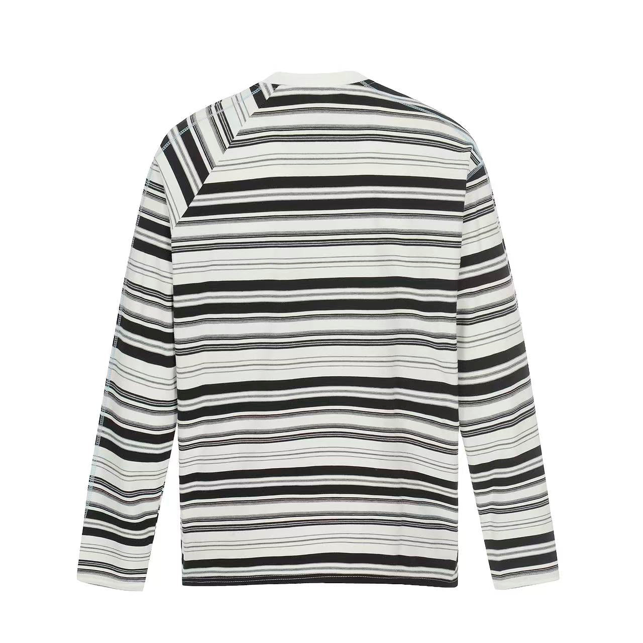 Streetwear Striped Long Sleeve