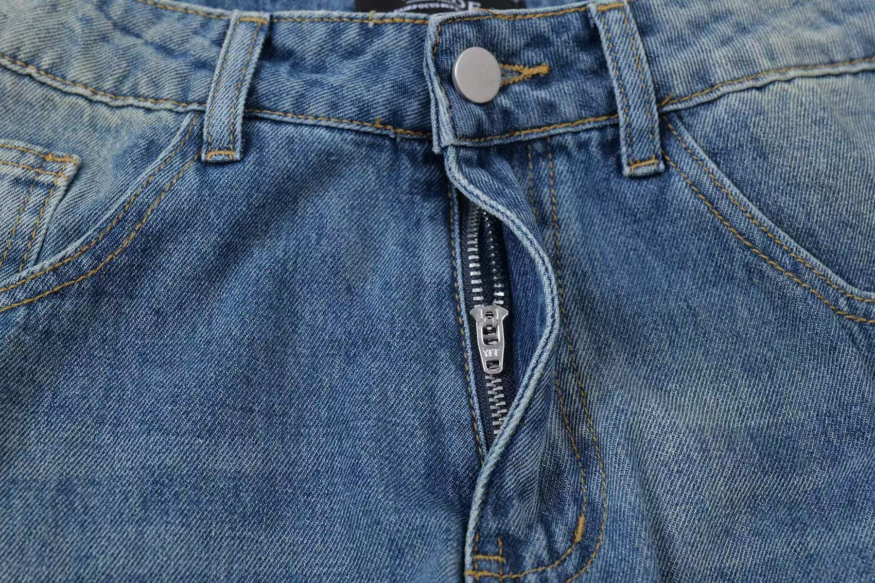 Vintage Washed Cargo Wide-Leg Jorts