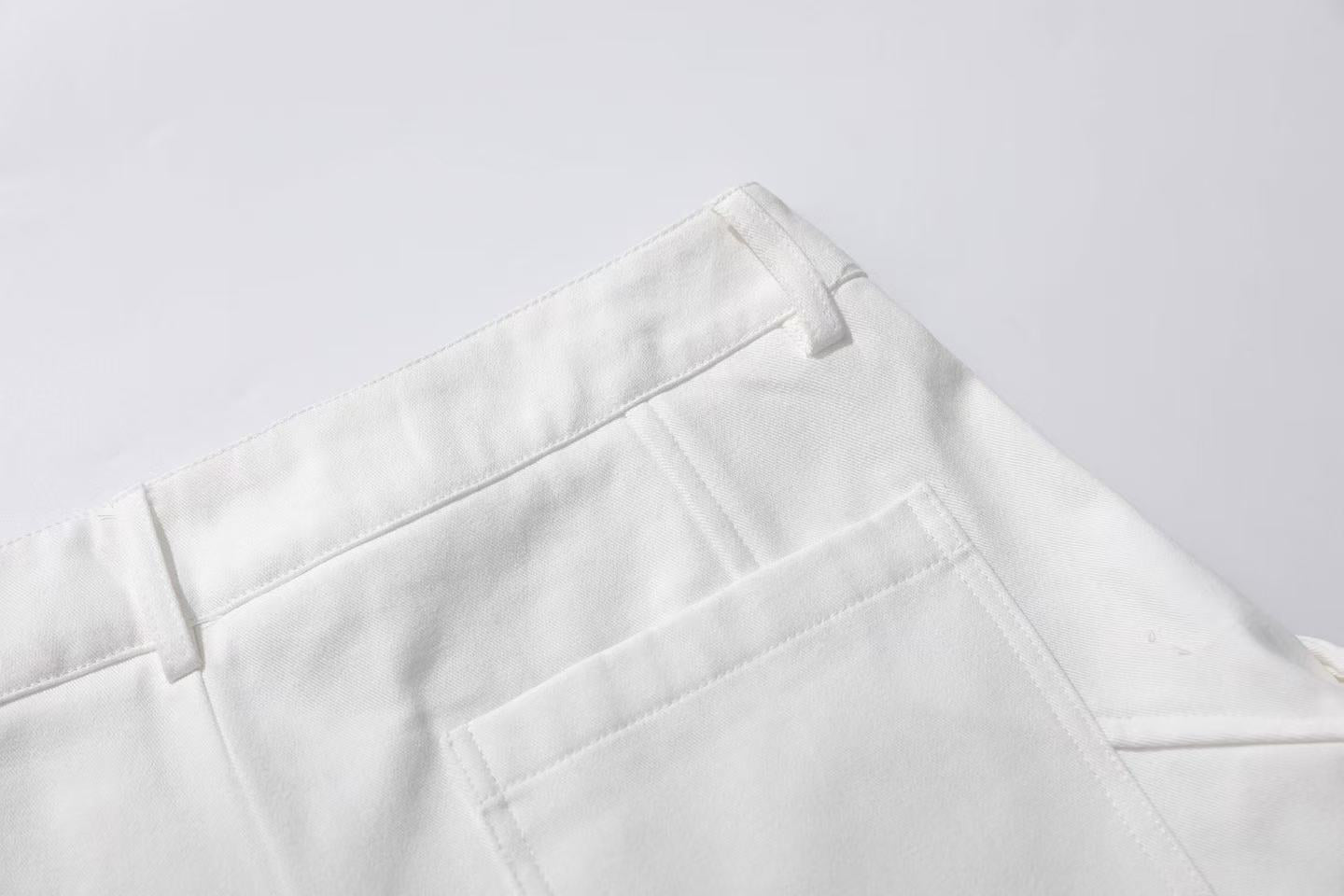 Vintage Wide-Leg Cargo Jorts