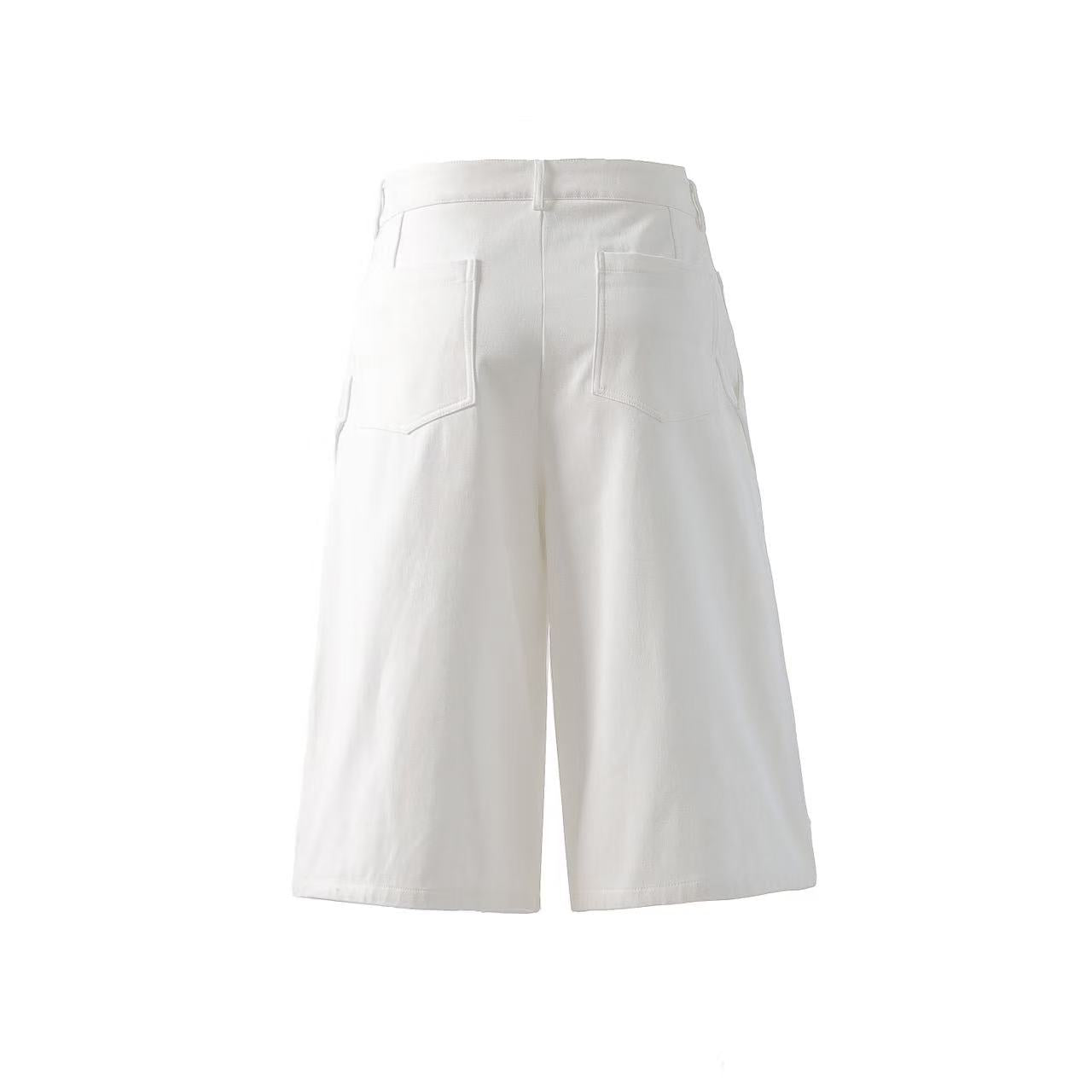 Vintage Wide-Leg Cargo Jorts