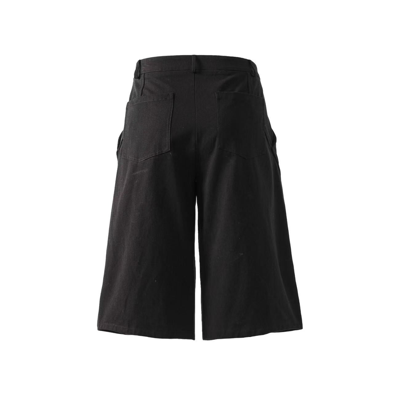 Vintage Wide-Leg Cargo Jorts