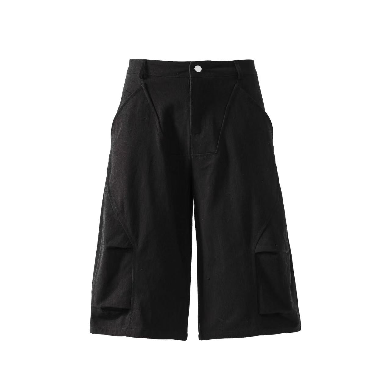 Vintage Wide-Leg Cargo Jorts