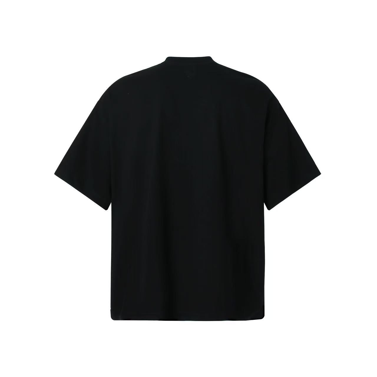 Streetwear Hip Hop Trio Graphic Print T-Shirt