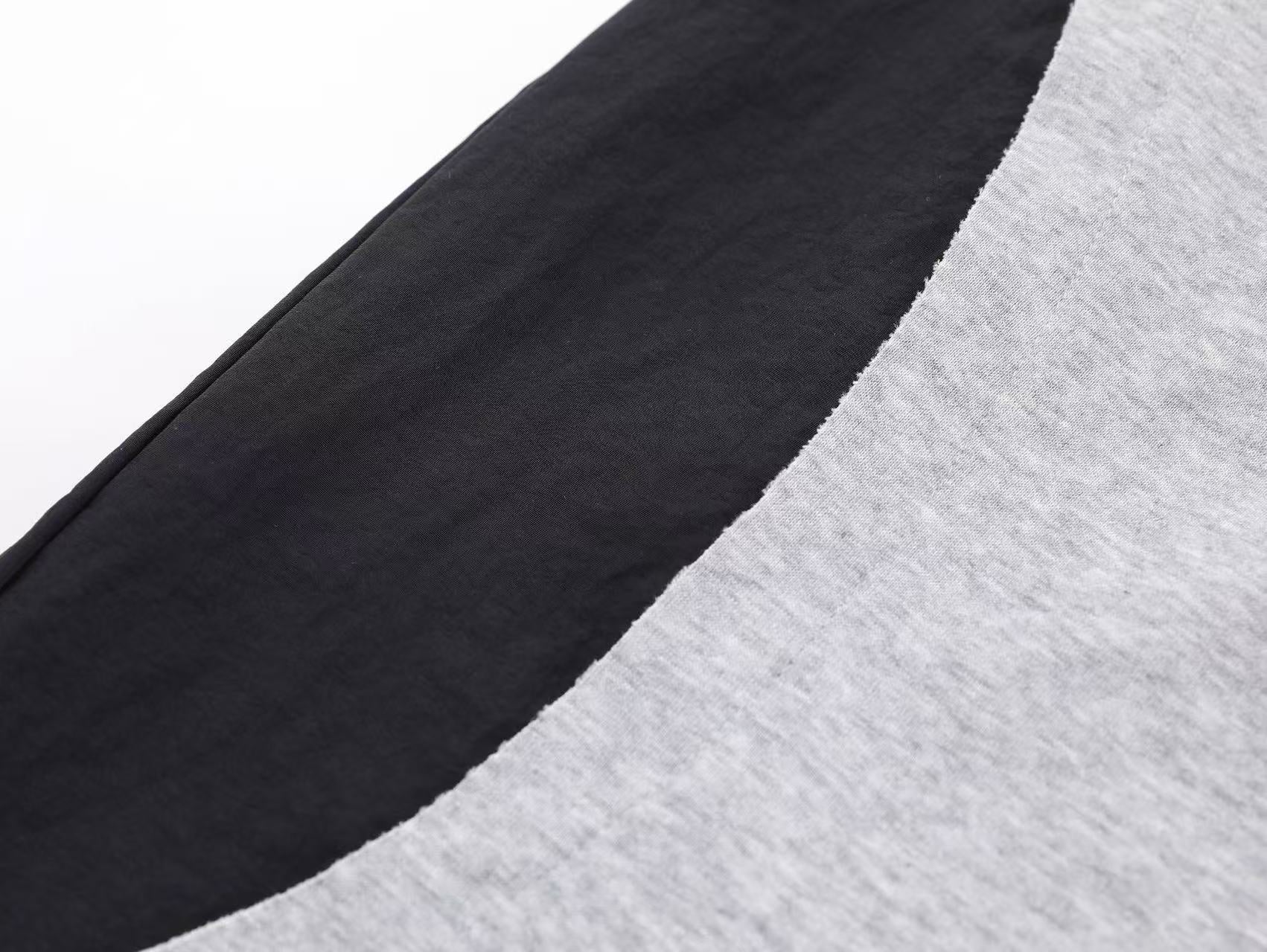 Streetwear Side Stripe Baggy Wide-Leg Sweatpants