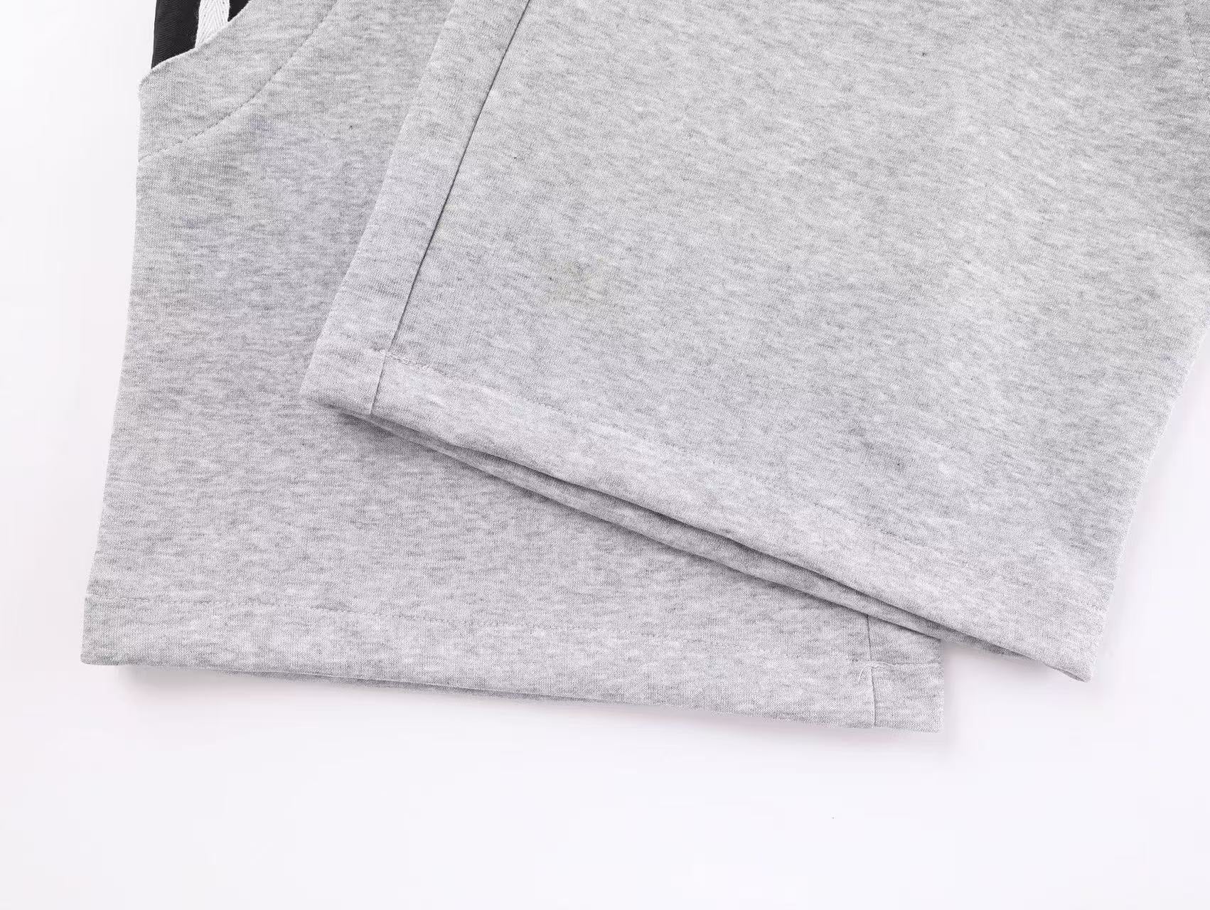 Streetwear Side Stripe Baggy Wide-Leg Sweatpants