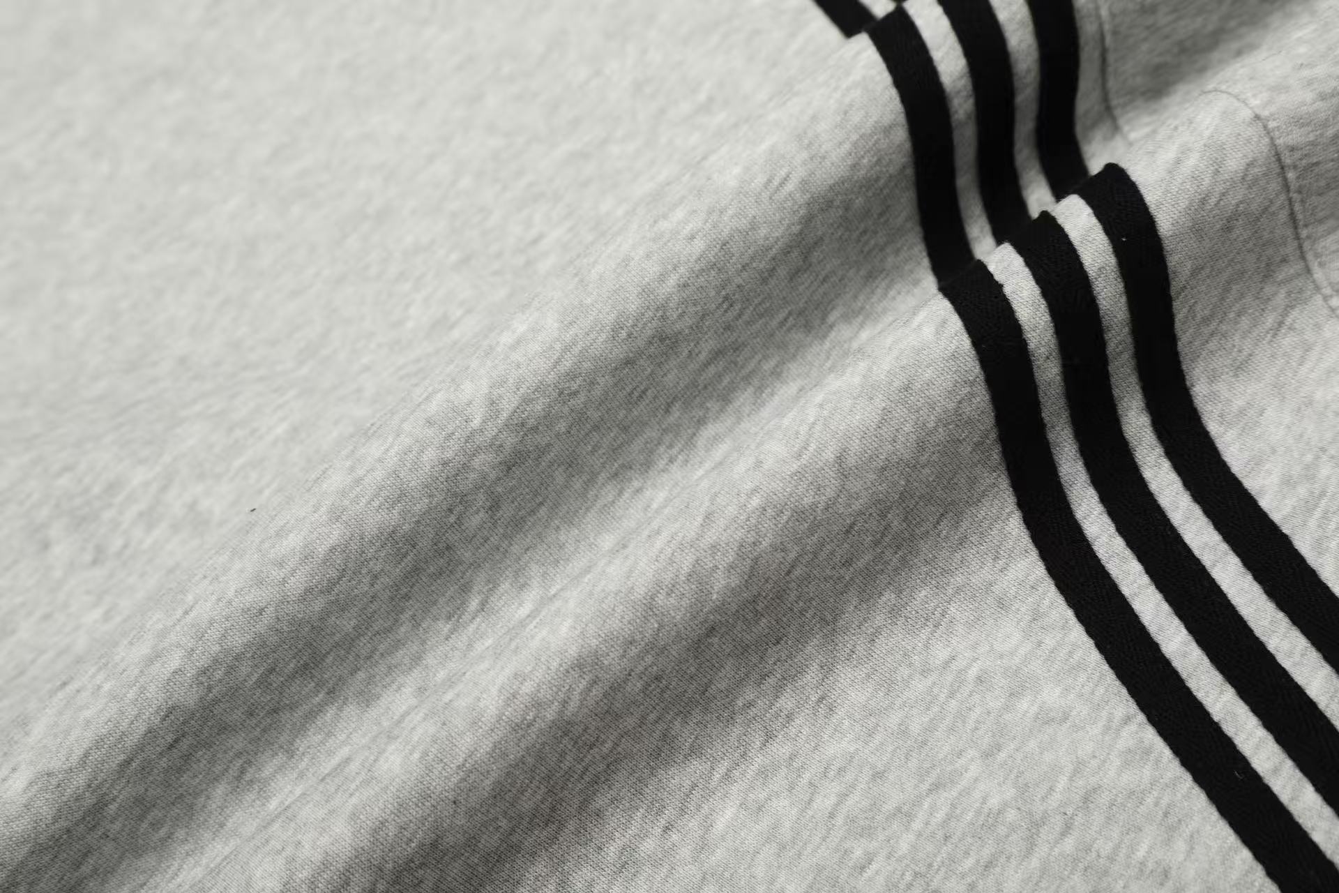 Retro Side Stripe Baggy Wide-Leg Sweatpants