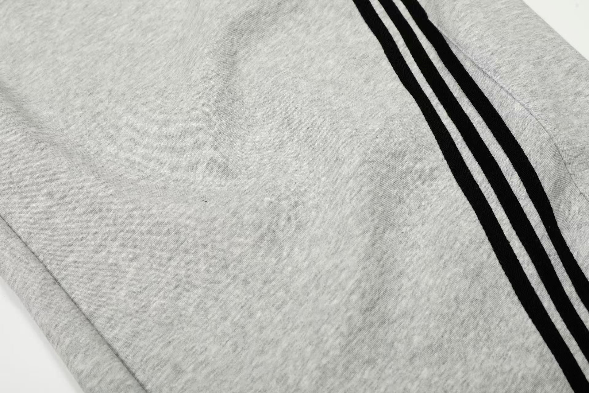 Retro Side Stripe Baggy Wide-Leg Sweatpants