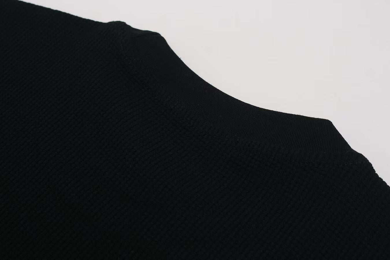 Eye Print Waffle Knit T-Shirt