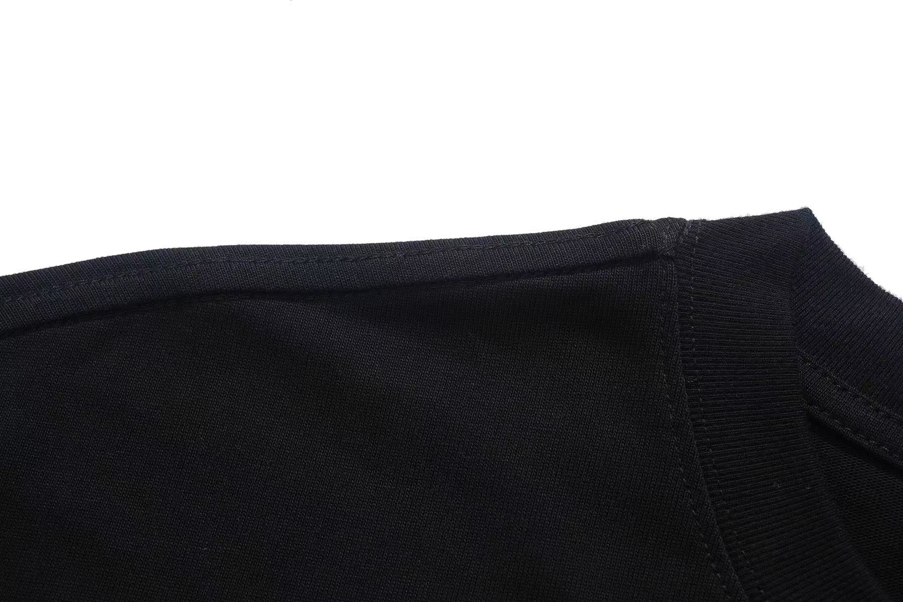 Streetwear " Rich" Text Print T-Shirt