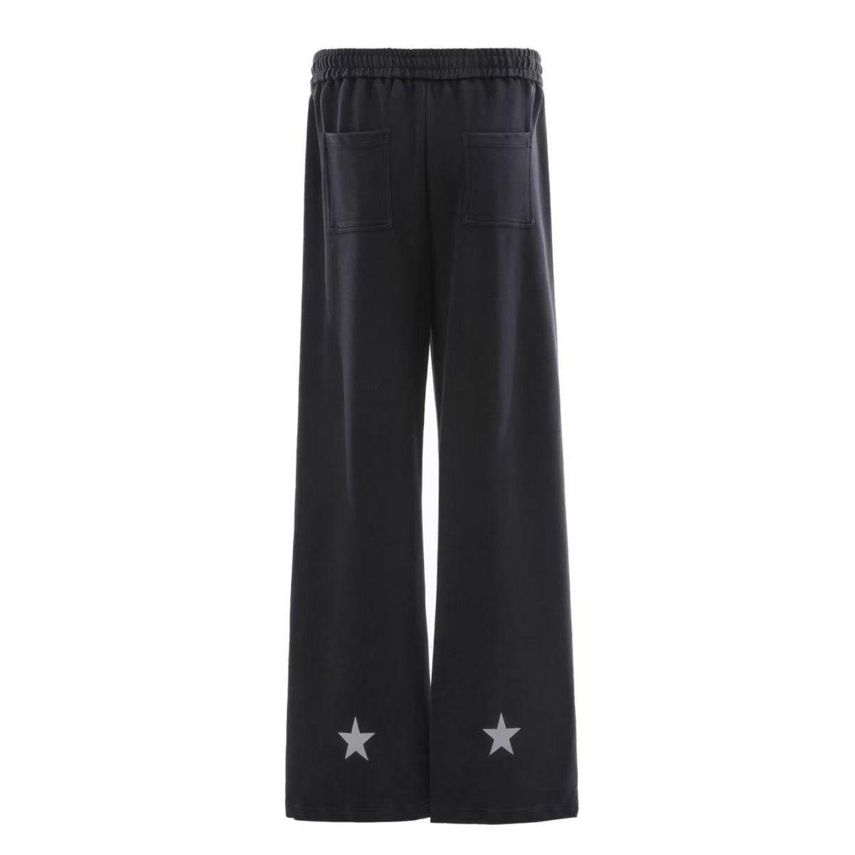 Wing Print Wide-Leg Sweatpants