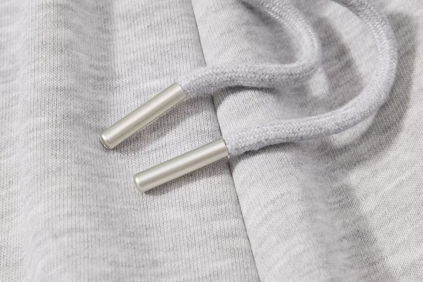 Side Lace-Up Detail Baggy Wide-Leg Sweatpants