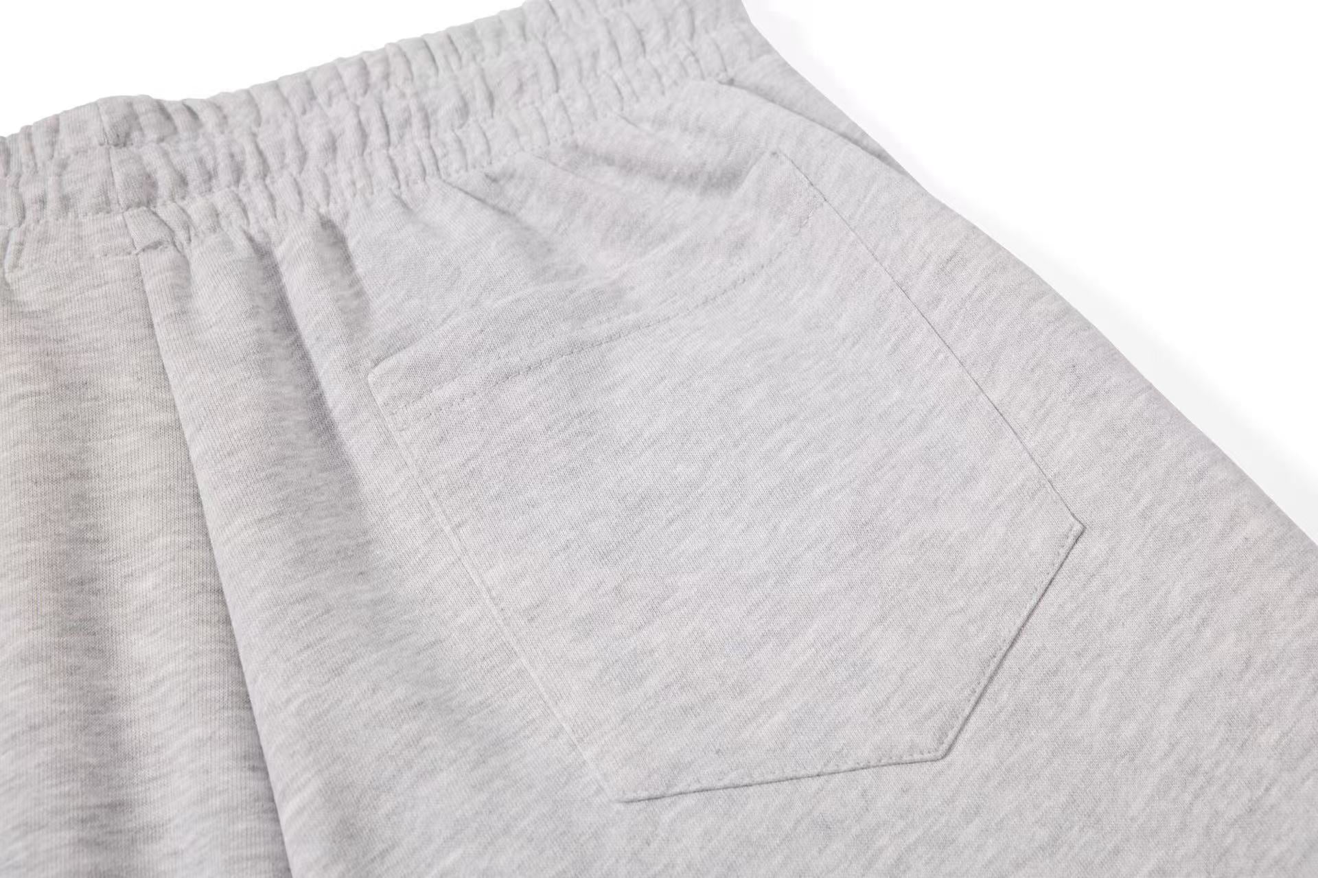 Side Lace-Up Detail Baggy Wide-Leg Sweatpants
