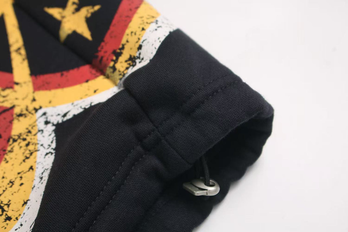Vintage Sports Graphic Baggy Wide-Leg Sweatpants