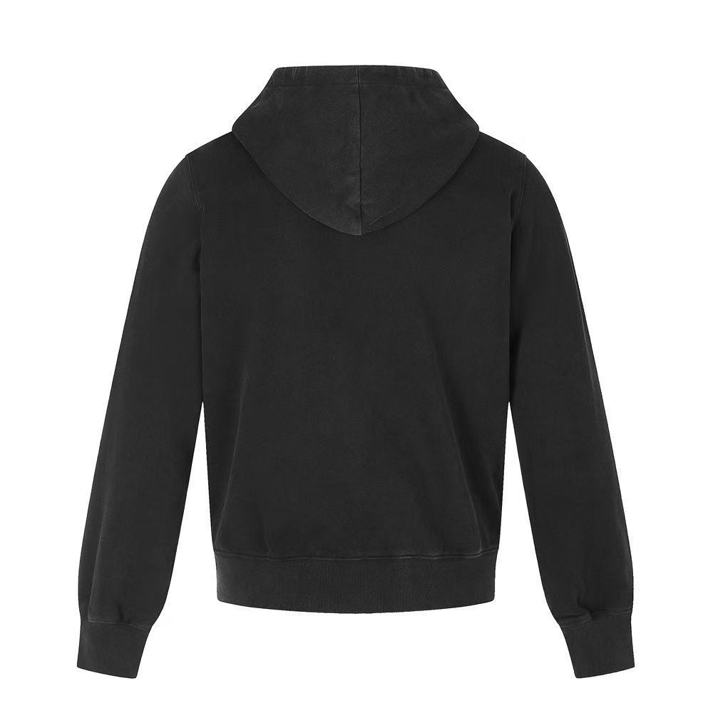 Statement Graphic Zip-Up Hoodie