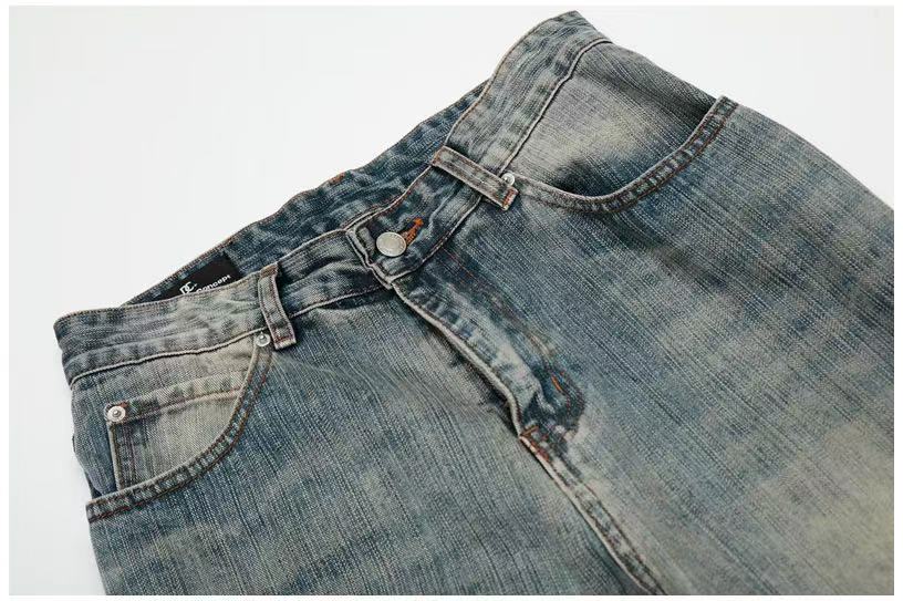 Vintage Sun-Faded Baggy Jeans