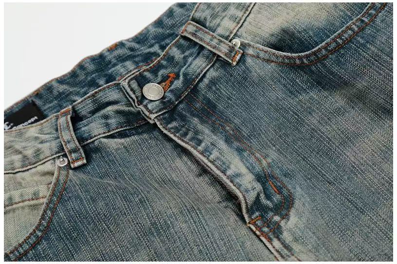 Vintage Sun-Faded Baggy Jeans
