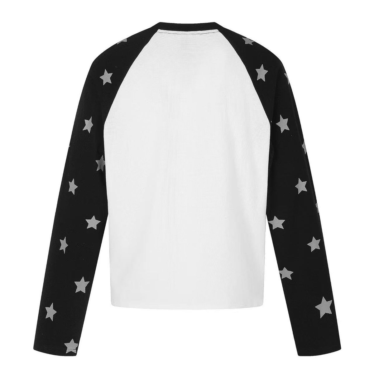 Star Print Cowboy Duel Raglan Long Sleeve