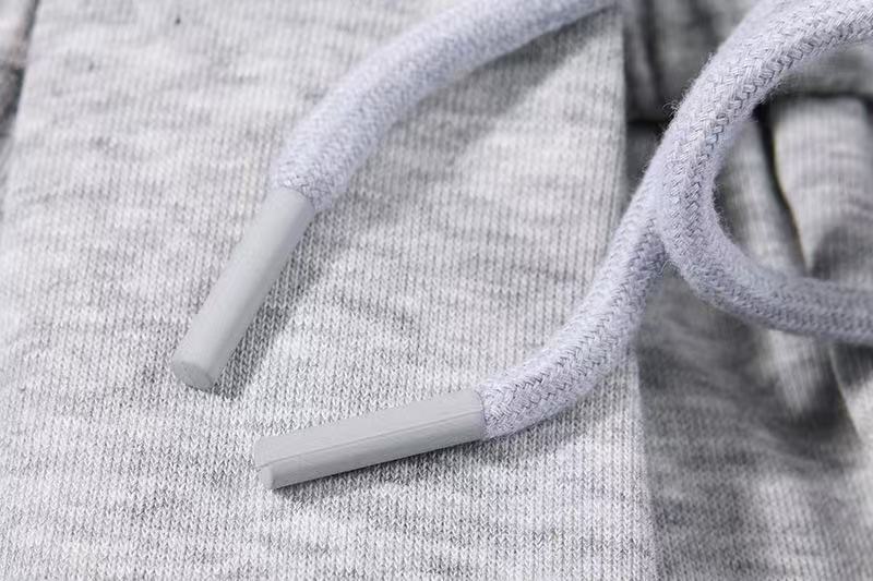 Side Heart & Cursive Text Print Wide-Leg Sweatpants