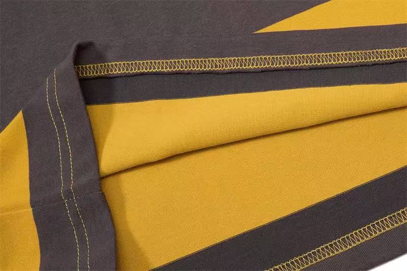 Vintage Block Stripe Number 12 Graphic Rugby Polo Long Sleeve