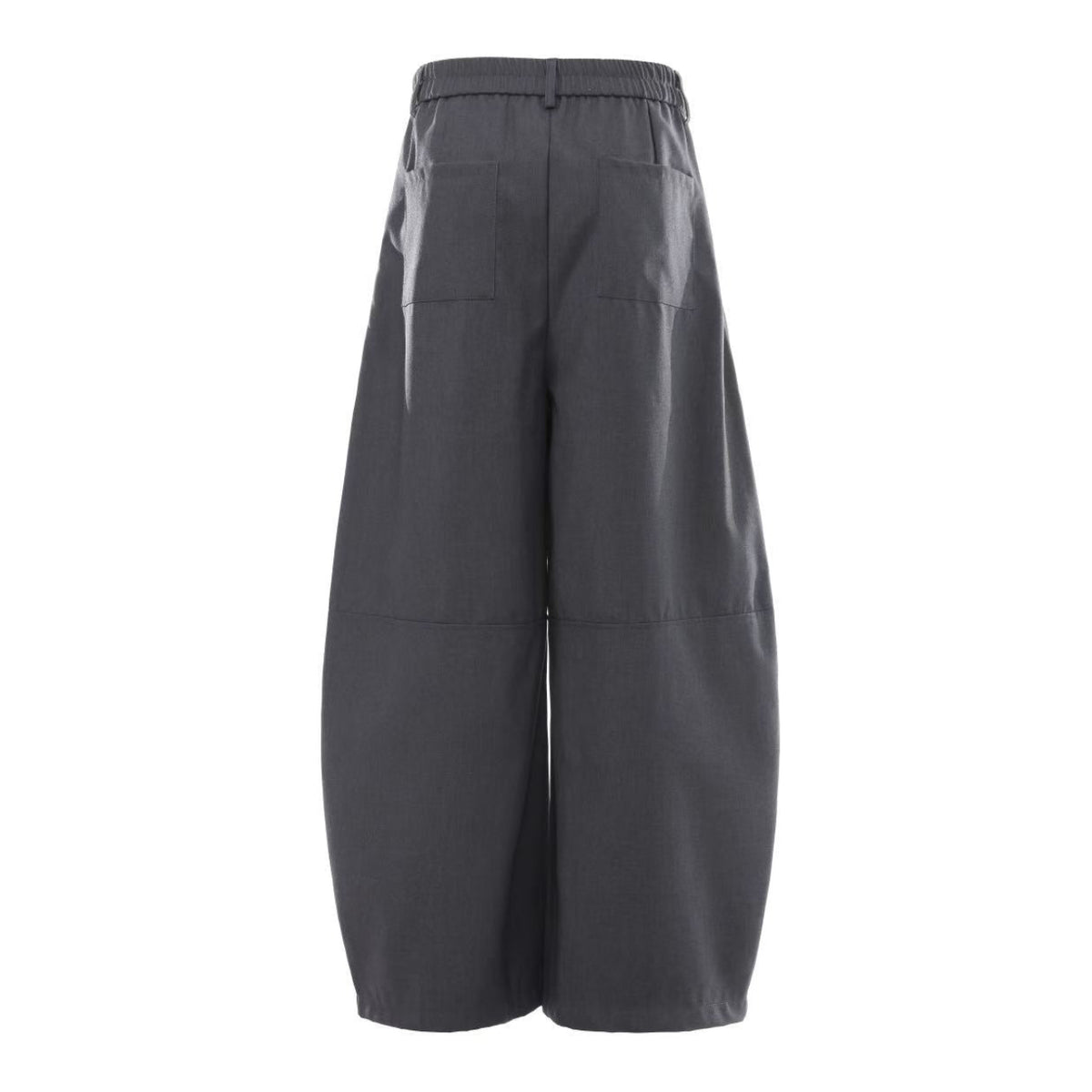 Pleated Balloon Wide-Leg Baggy Suit Pants