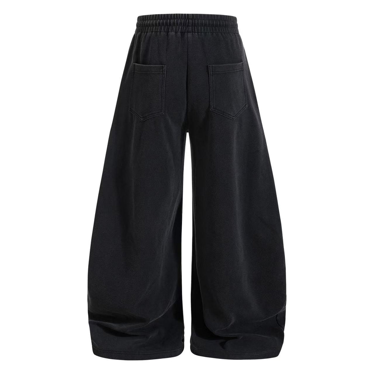 Star Rhinestone Baggy Wide-Leg Sweatpants