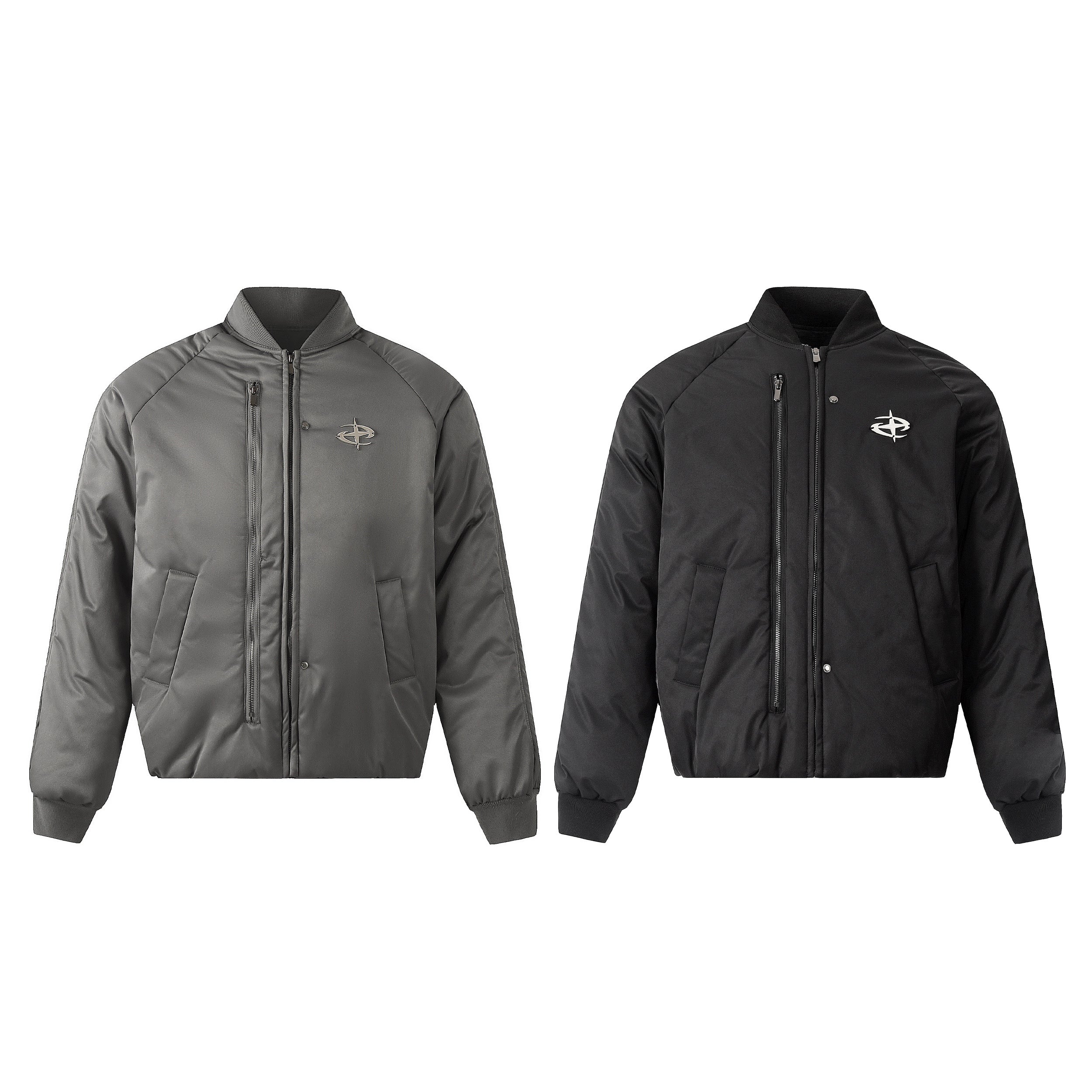 Double-Zipper Coat