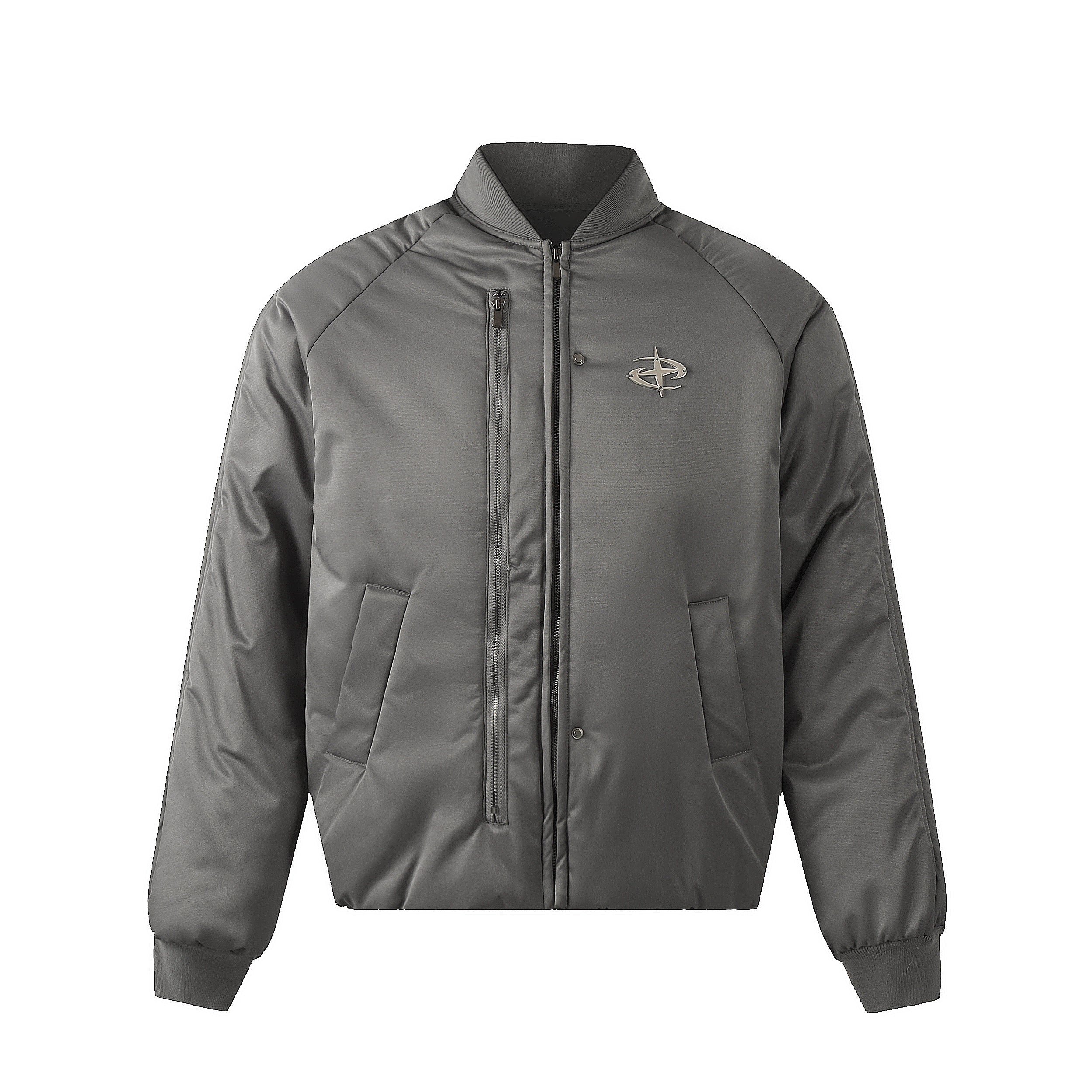 Double-Zipper Coat