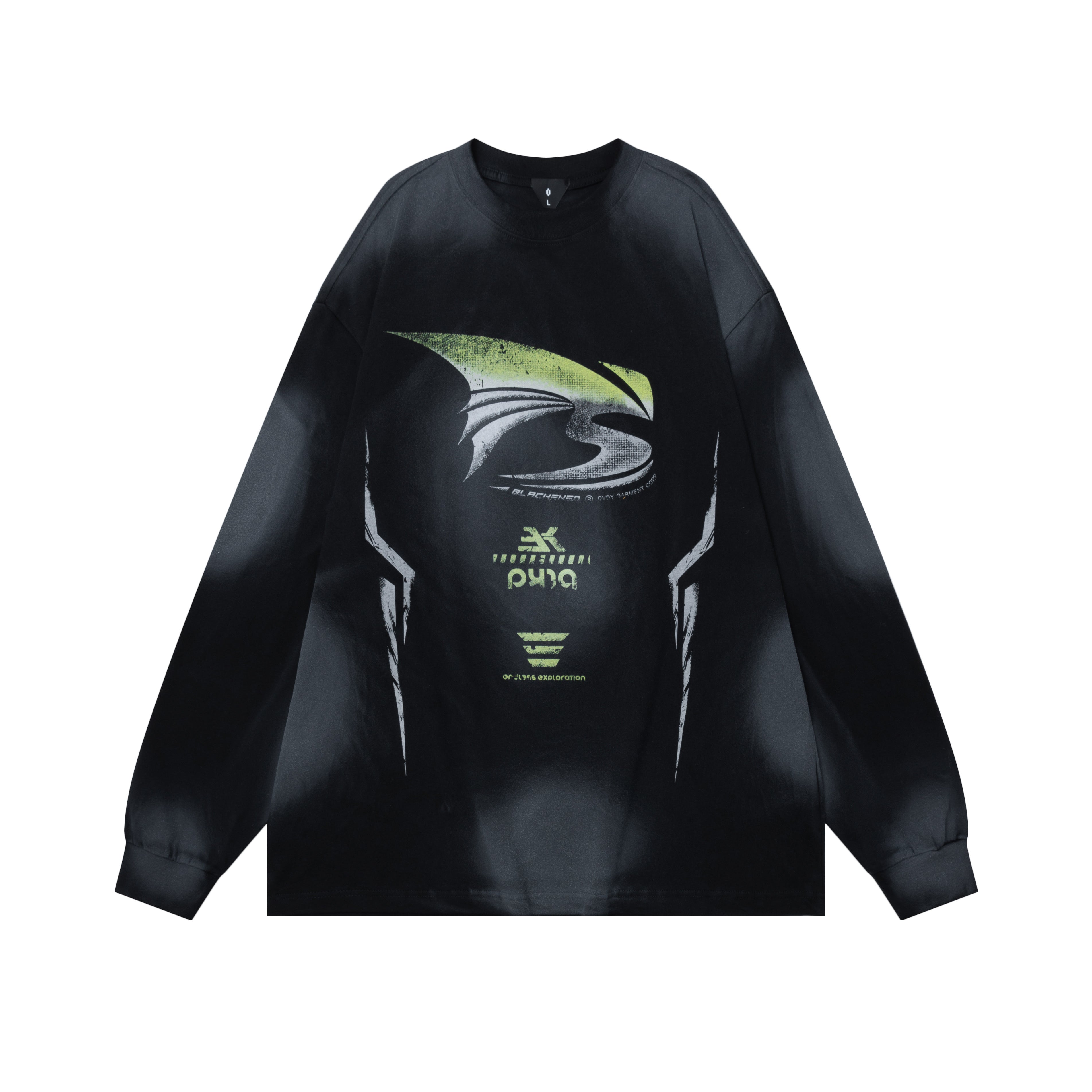 Retro Printed Long Sleeve