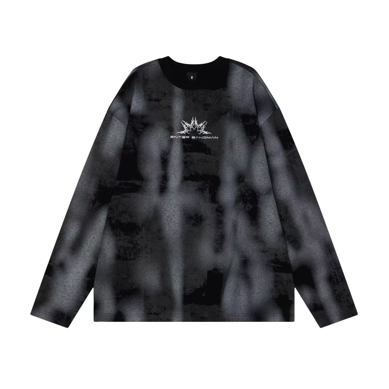 Tie-Dye Printed Long Sleeve