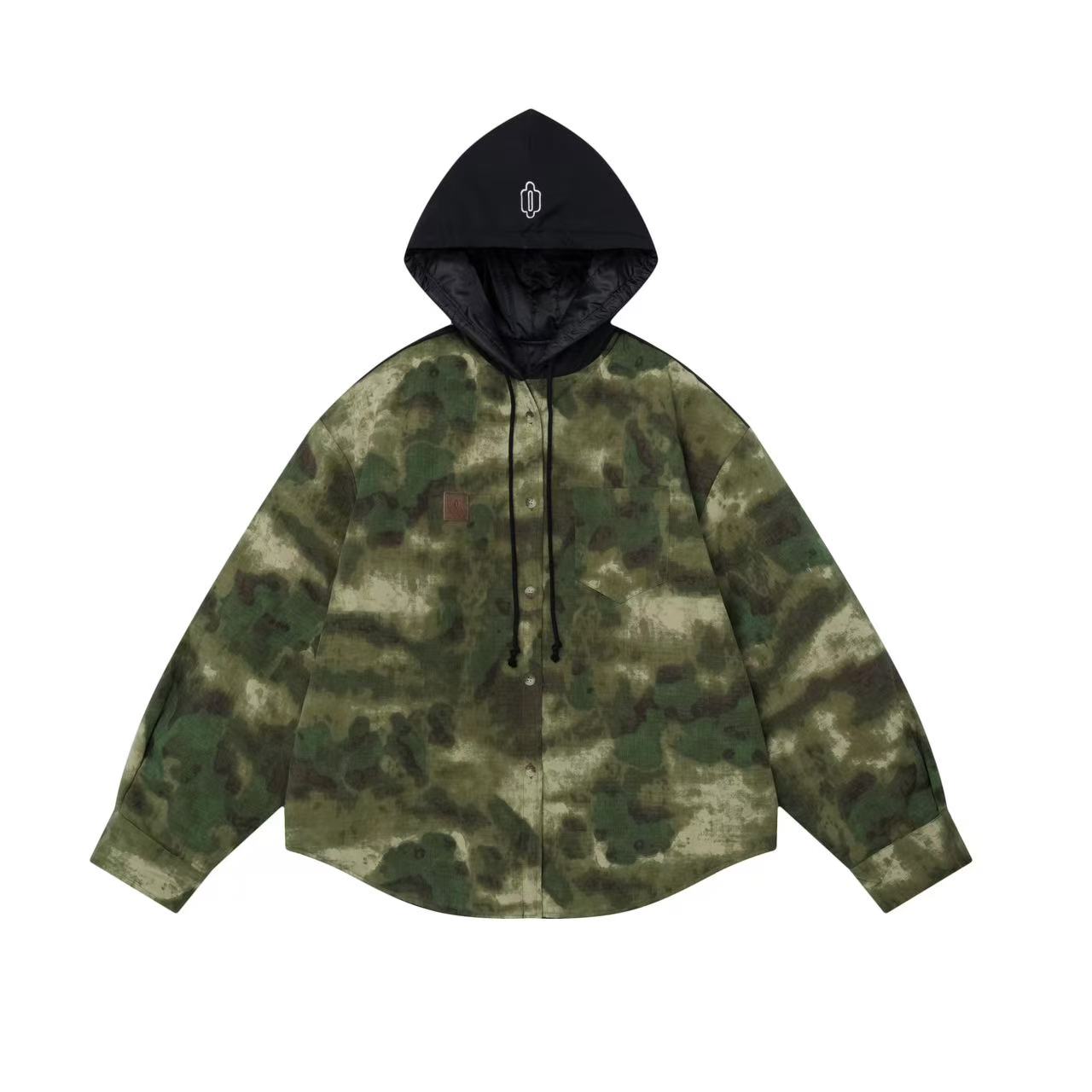 Retro Camo Quilted Jacket