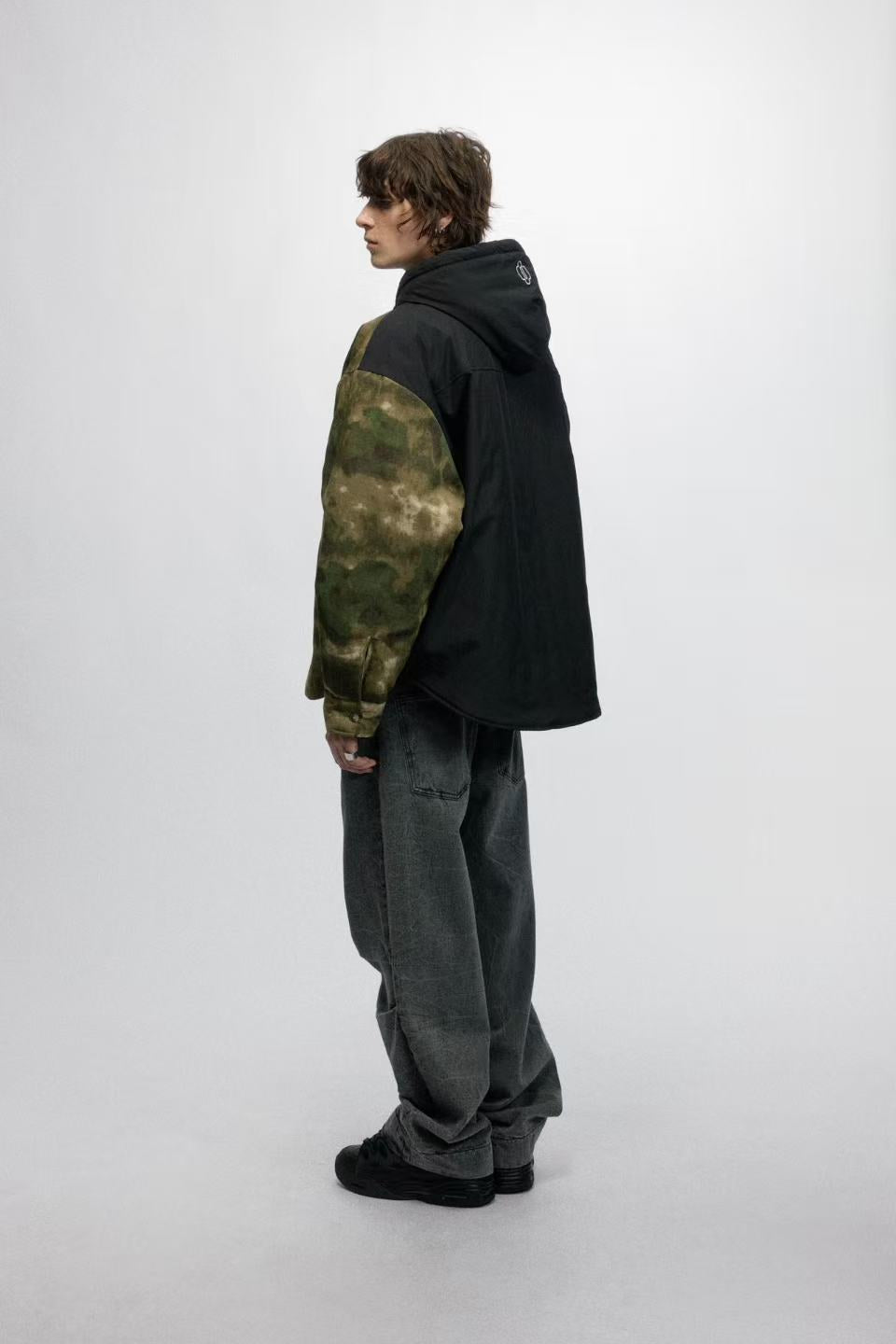 Retro Camo Quilted Jacket