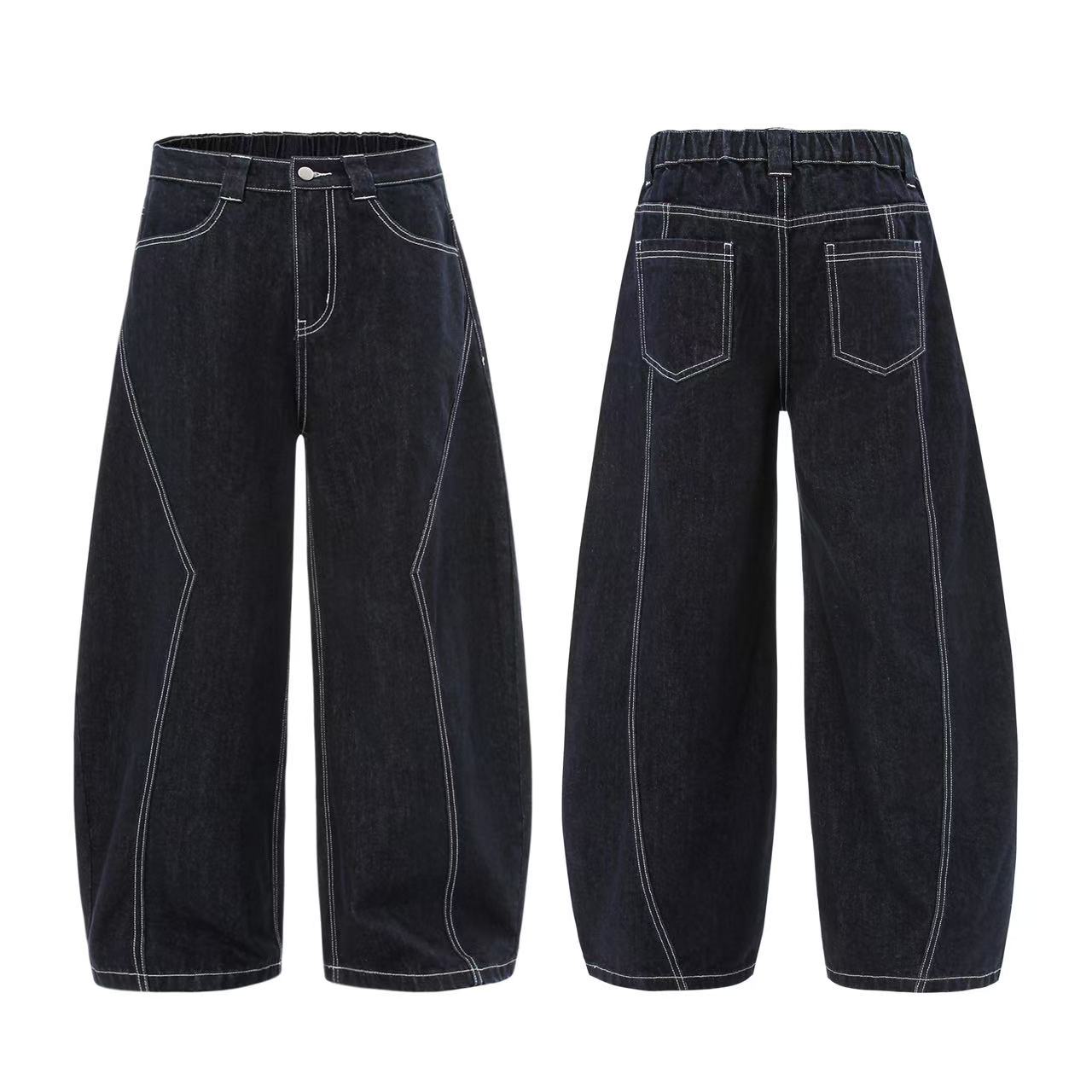 Wide-Leg Jeans