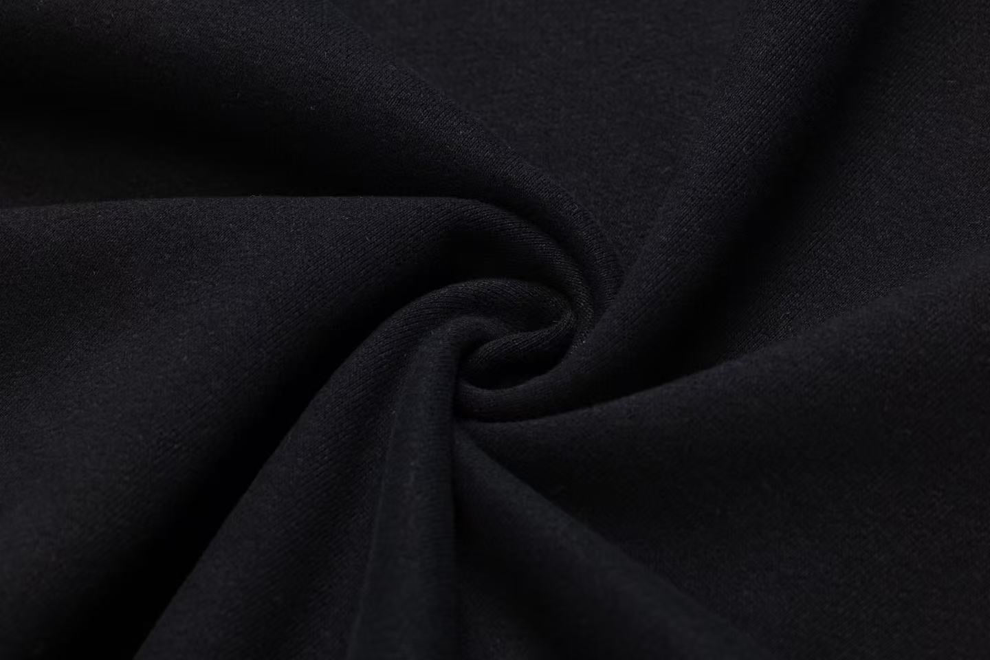 Paneled Hem Zip-Up Hoodie