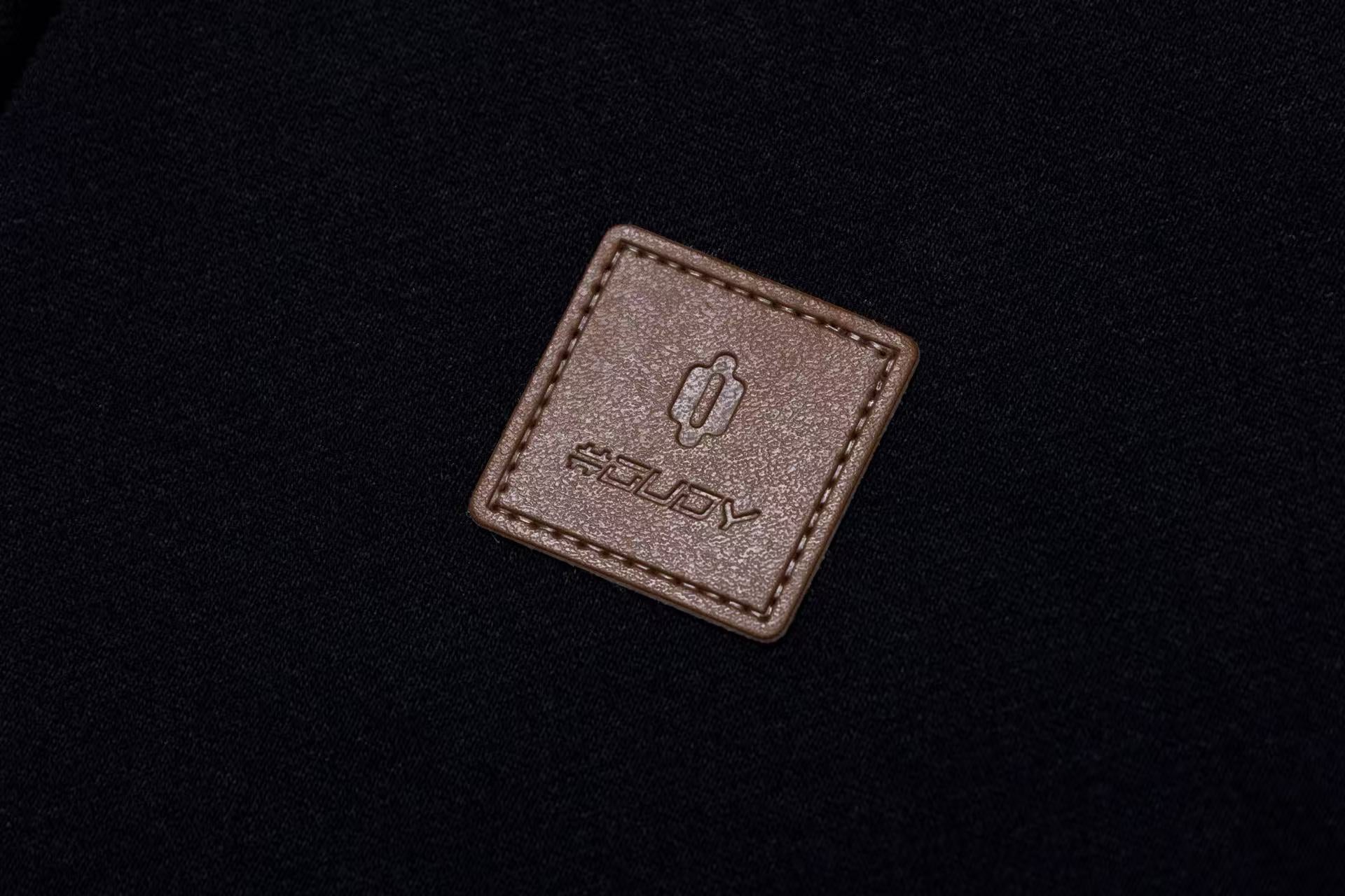 Paneled Hem Zip-Up Hoodie