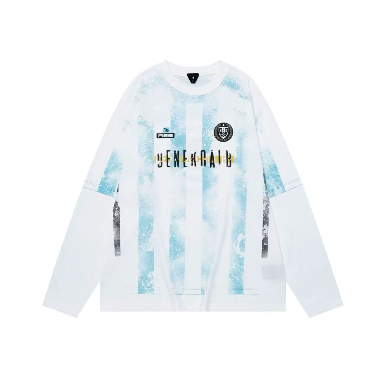 Retro Printed Long Sleeve