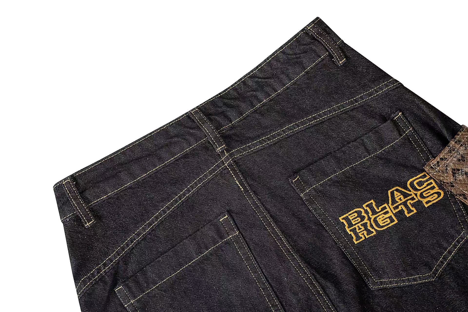 Wide-Leg Scythe Jeans