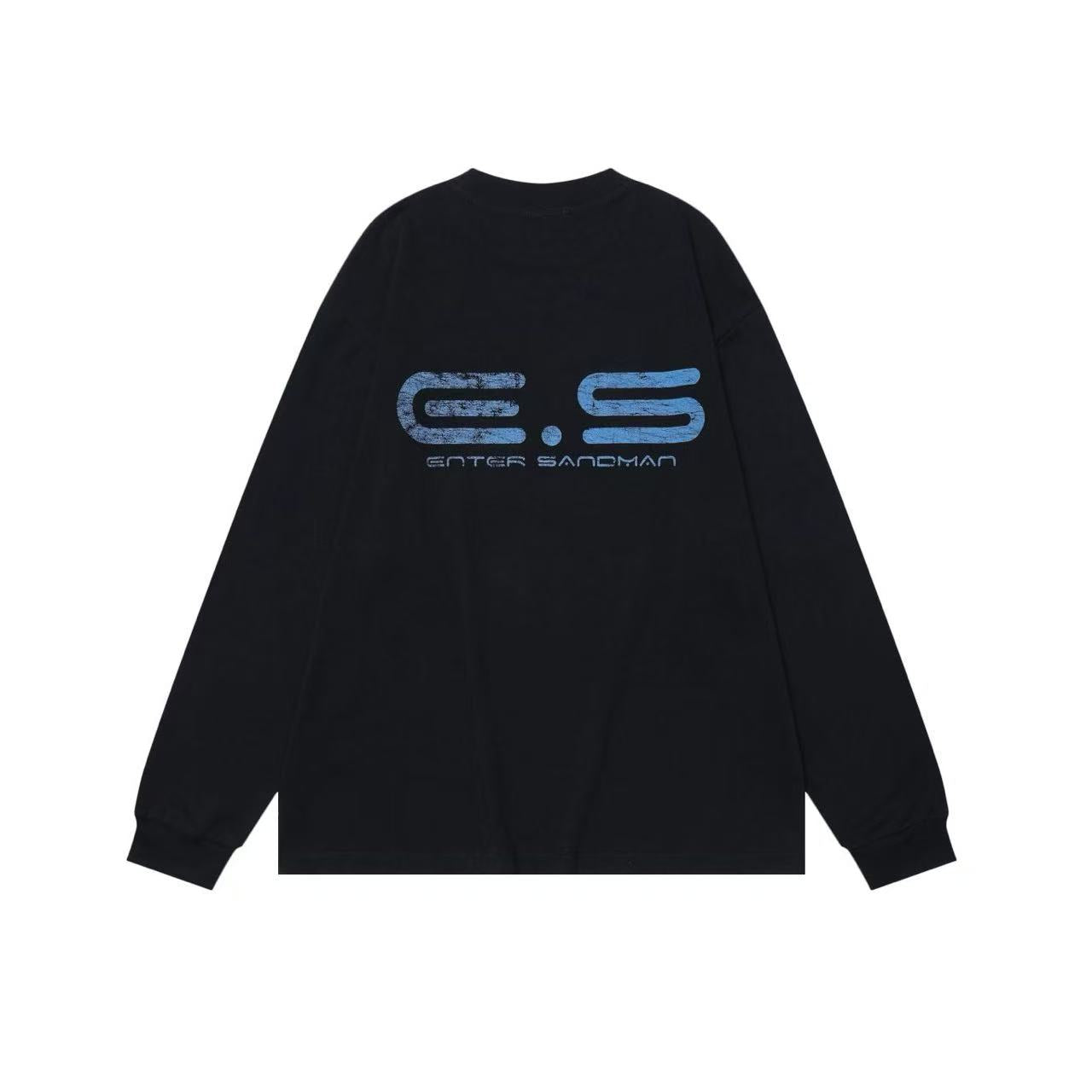 Retro Printed Long Sleeve