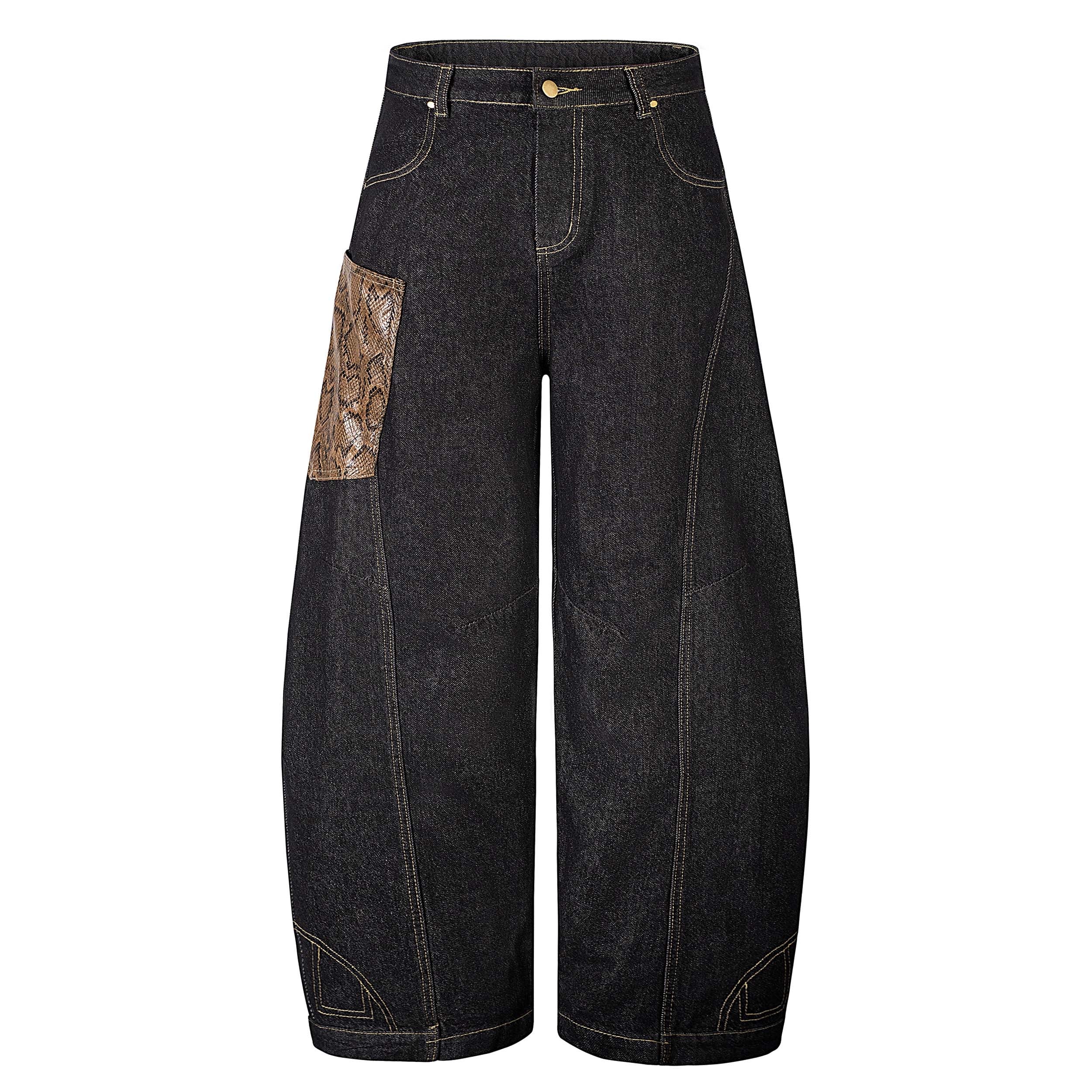 Wide-Leg Scythe Jeans