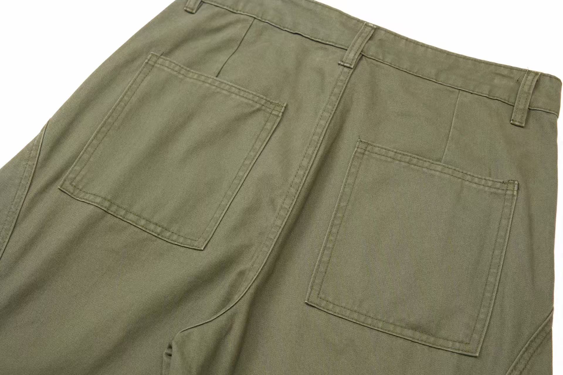 Wide-Leg Cargo Pants