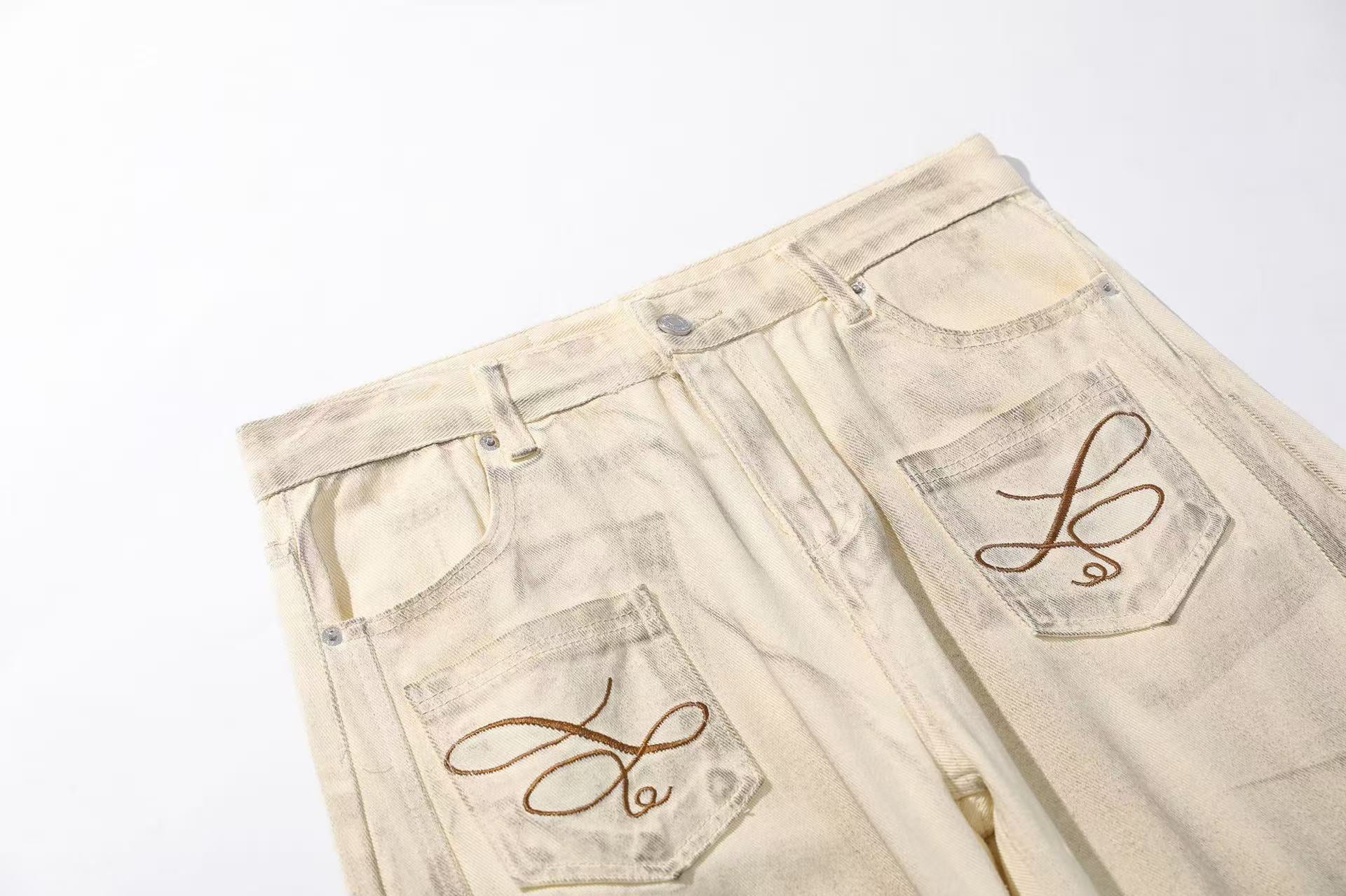 Distressed Scythe Jeans