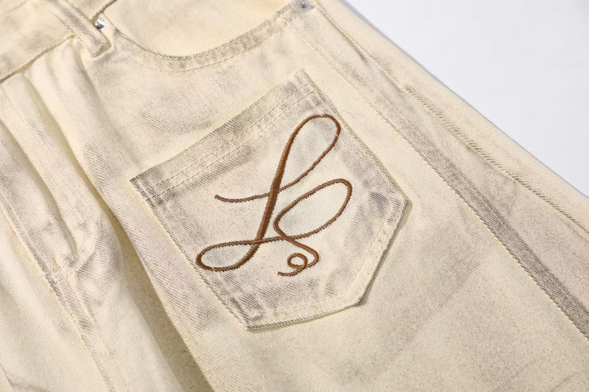 Distressed Scythe Jeans