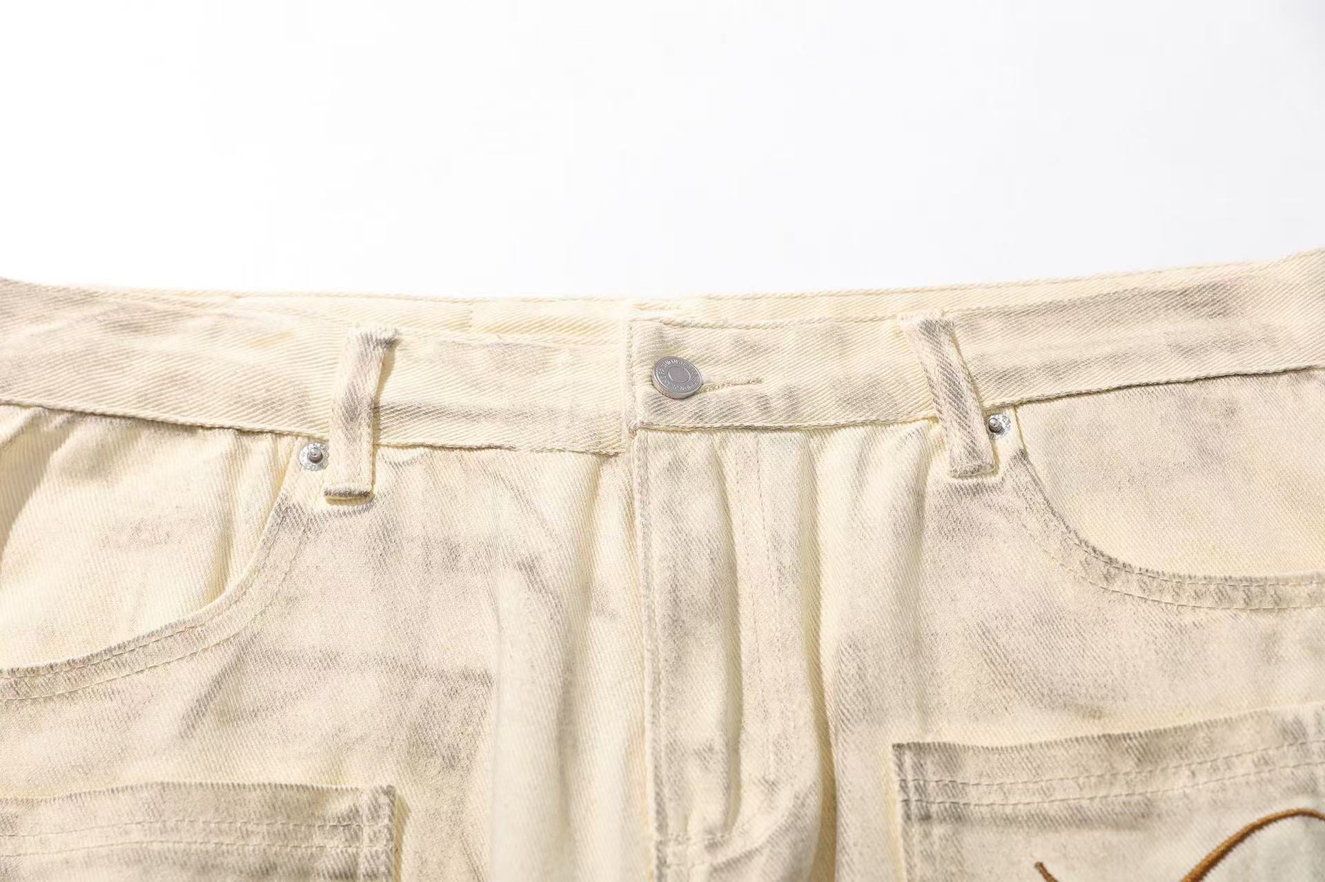 Distressed Scythe Jeans