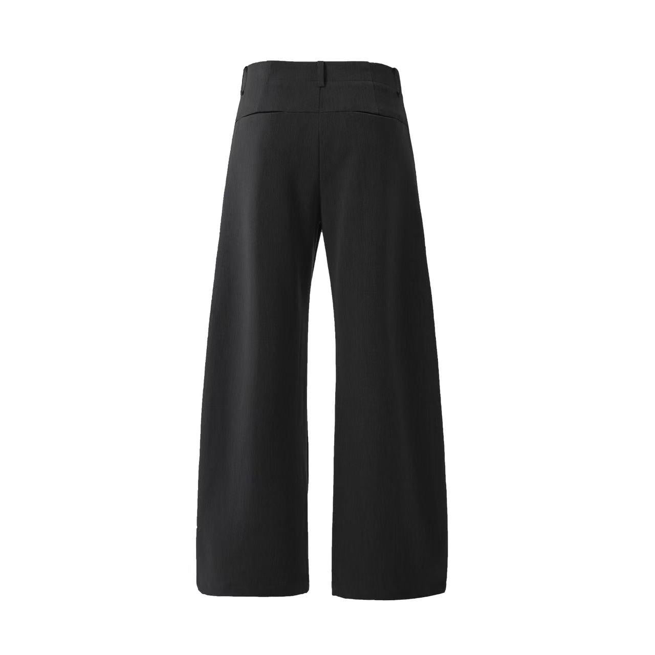 Wide-Leg Suit Pants