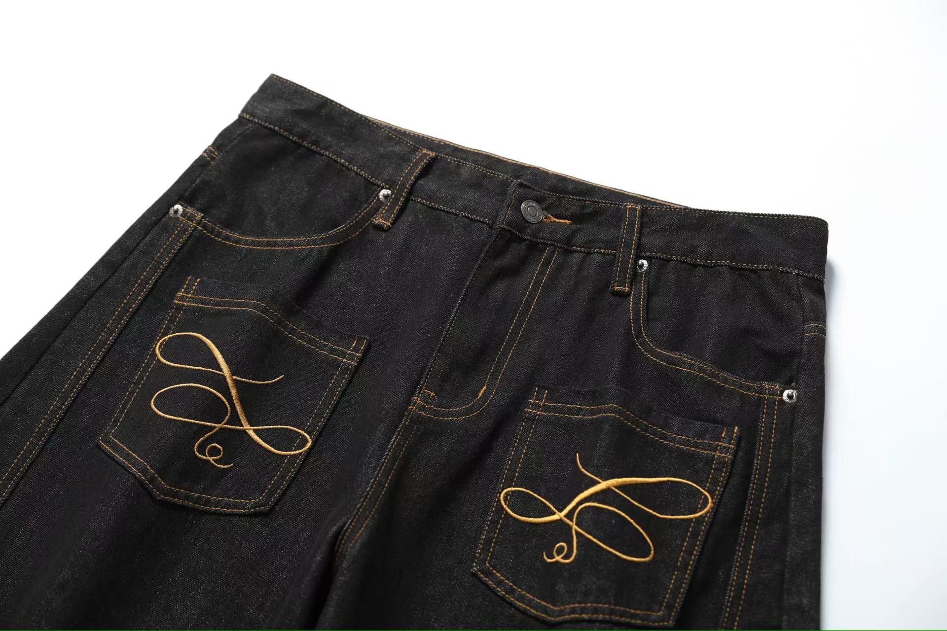 Distressed Scythe Jeans