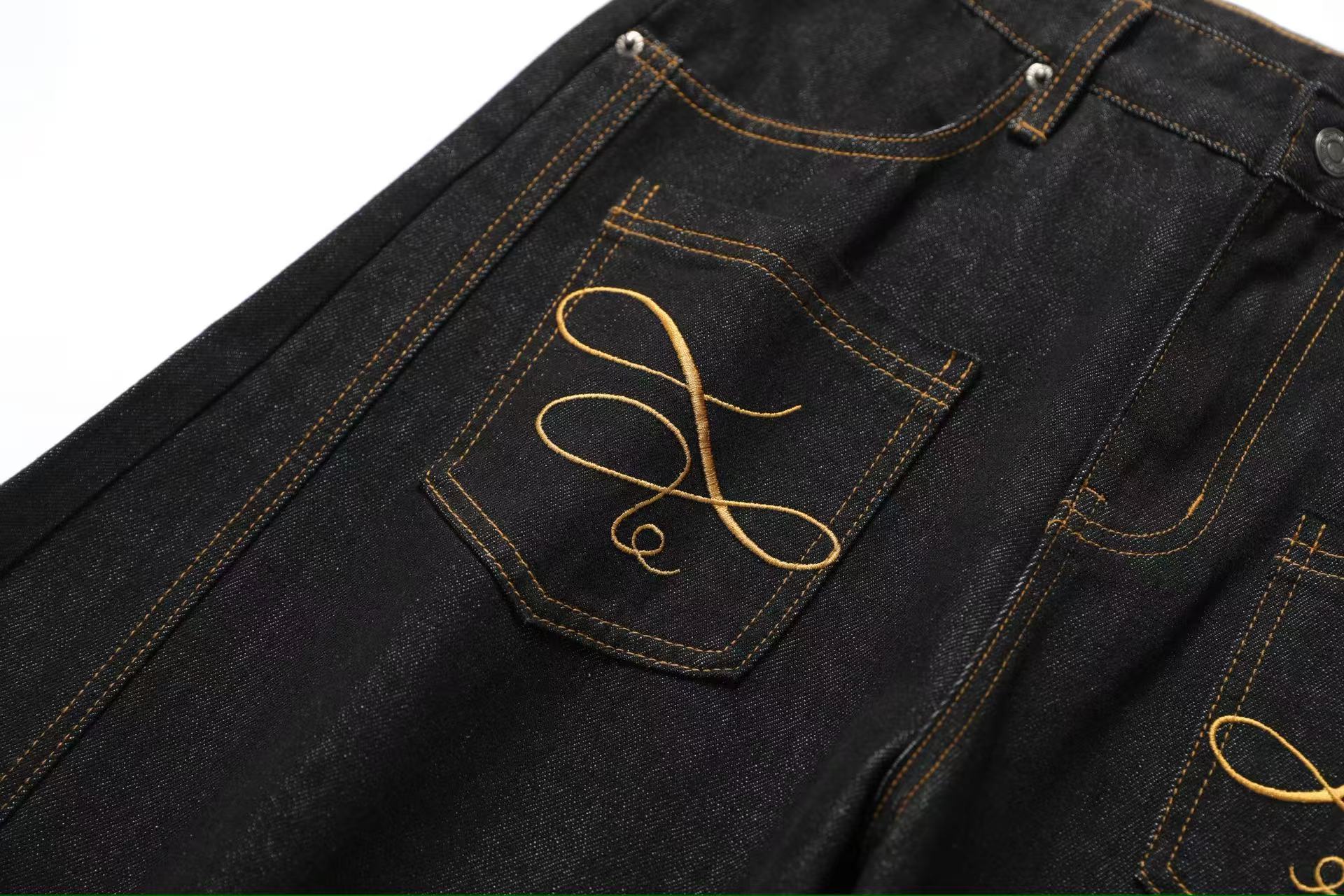 Distressed Scythe Jeans