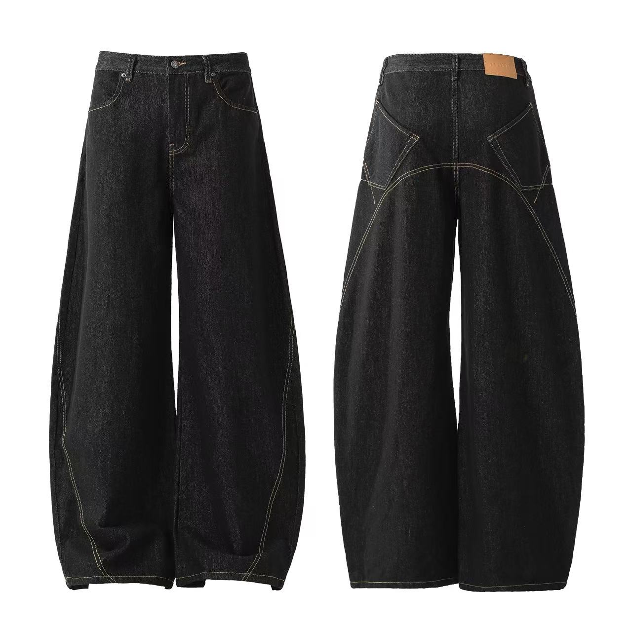 Wide-Leg Scythe Jeans