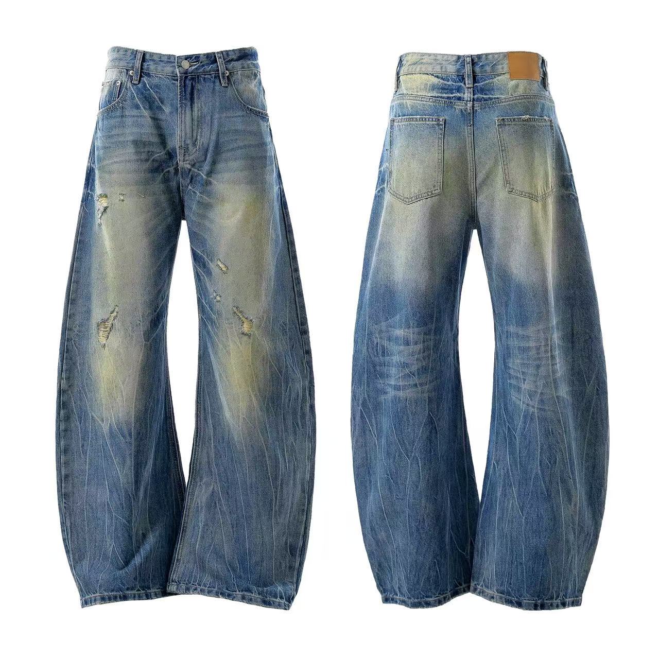 Distressed Scythe Jeans