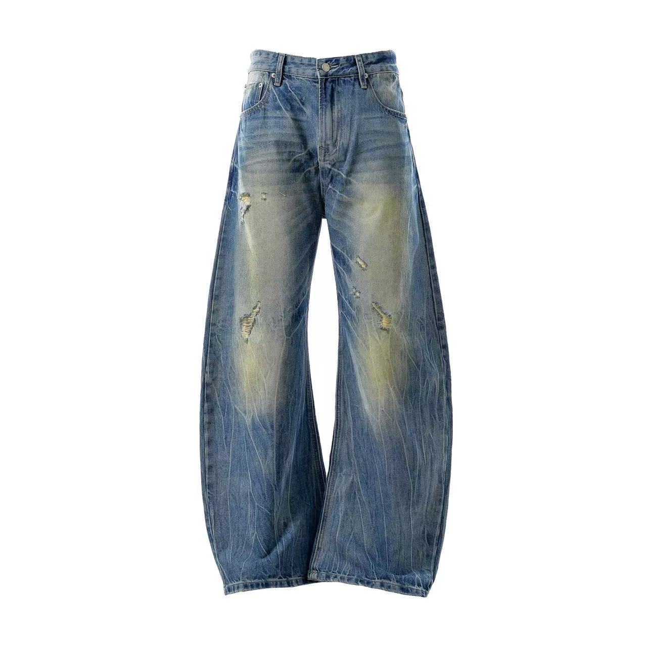Distressed Scythe Jeans