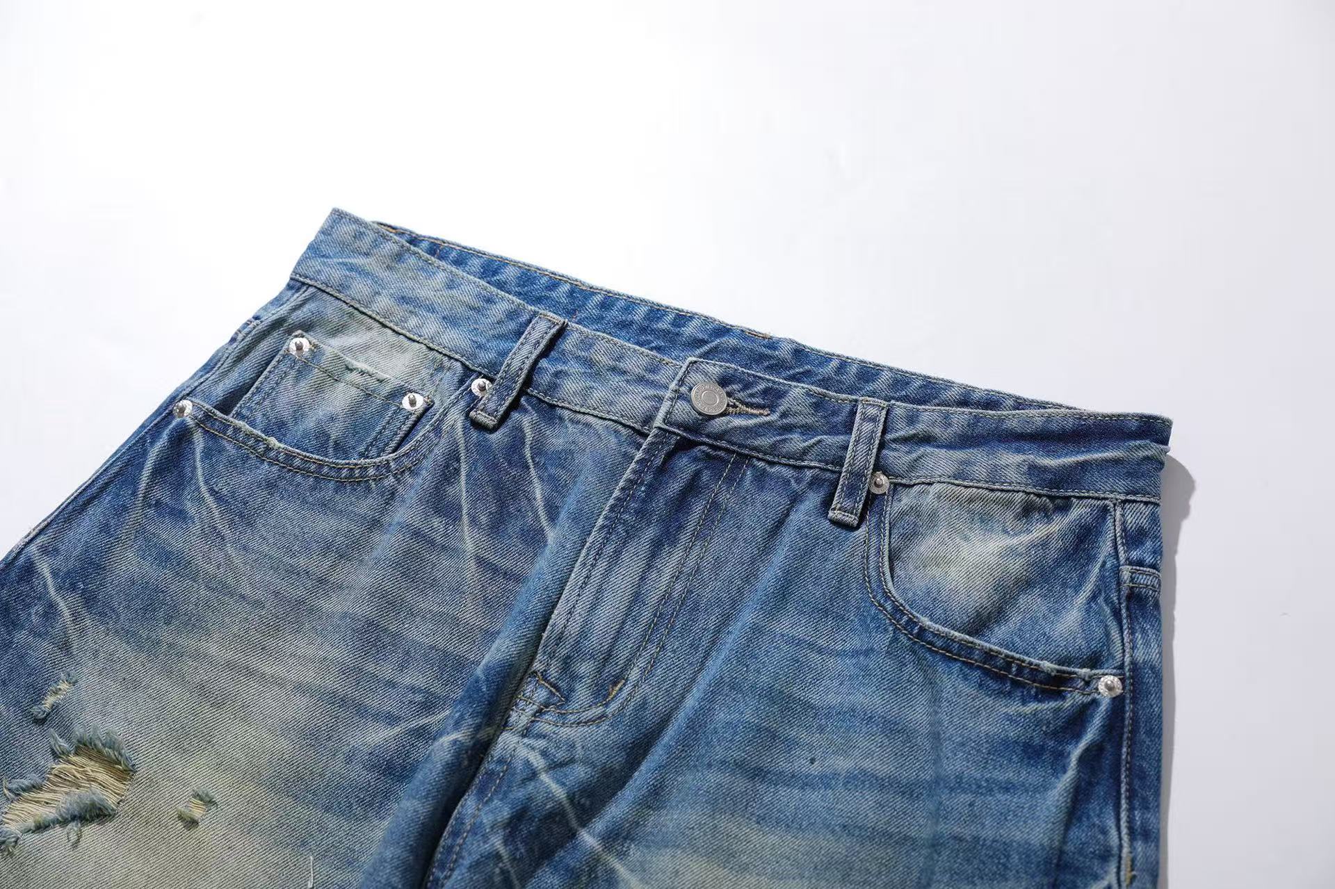 Distressed Scythe Jeans
