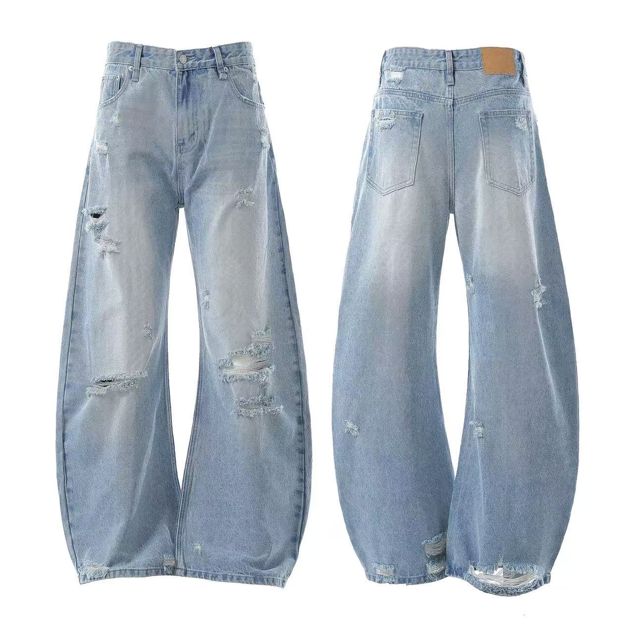 Distressed Scythe Jeans